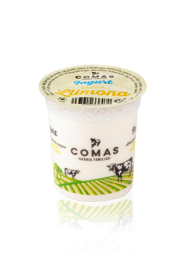 Iogurt sabor llimona - Granja Comas