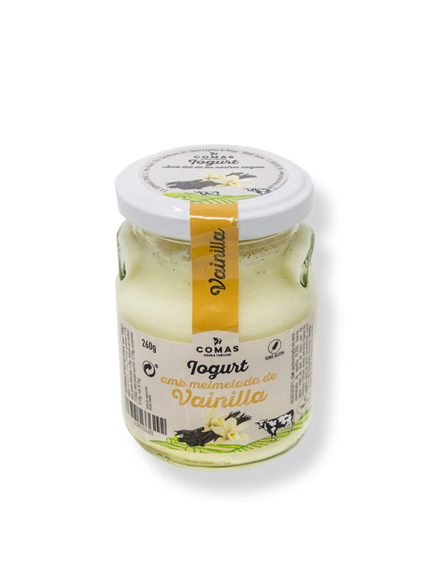 Iogurt amb melmelada de vainilla - Granja Comas